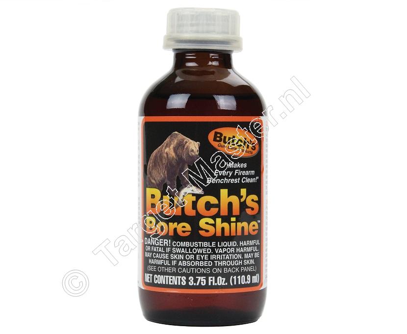 Butchs BORE SHINE Loop Reiniger Flesje inhoud 110 ml